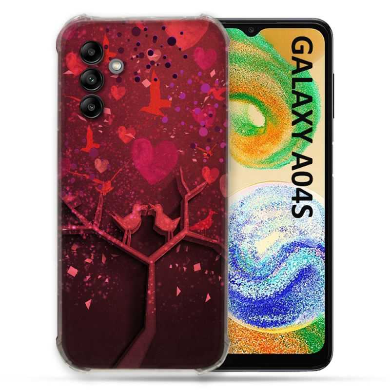 Coque Pour Samsung Galaxy A04S Amour Arbre