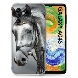 Coque Pour Samsung Galaxy A04S Animal Cheval Blanc