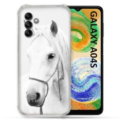 Coque Pour Samsung Galaxy A04S Animal Cheval Cristal