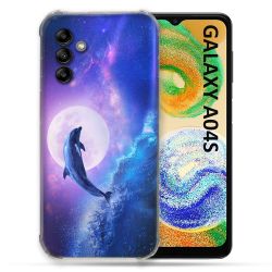 Coque Pour Samsung Galaxy A04S Animal Dauphin Vague