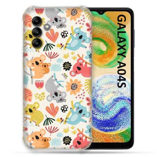 Coque Pour Samsung Galaxy A04S Animal Koala Pattern