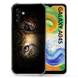 Coque Pour Samsung Galaxy A04S Animal Leopard Yeux