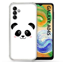Coque Pour Samsung Galaxy A04S Animal Panda Blanc