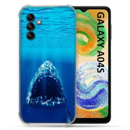 Coque Pour Samsung Galaxy A04S Animal Requin Dent