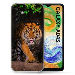 Coque Pour Samsung Galaxy A04S Animal Tigre Jungle
