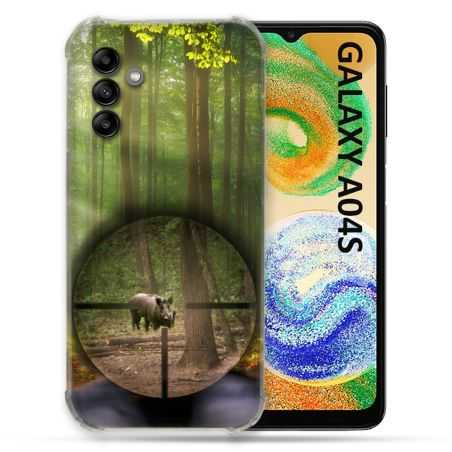 Coque Pour Samsung Galaxy A04S Chasse Sanglier Viseur