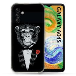 Coque Pour Samsung Galaxy A04S Decale Singe Mafia