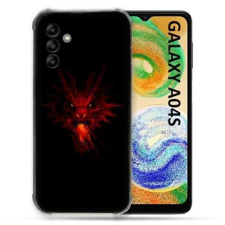 Coque Pour Samsung Galaxy A04S Fantastique Dragon Feu