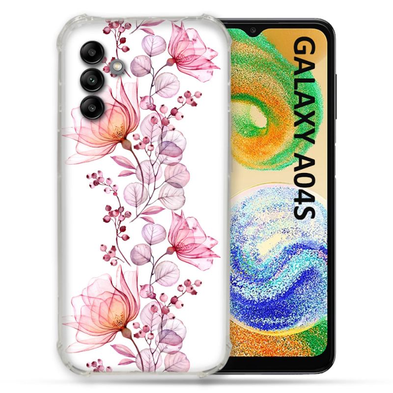 Coque Pour Samsung Galaxy A04S Fleur Eclosion