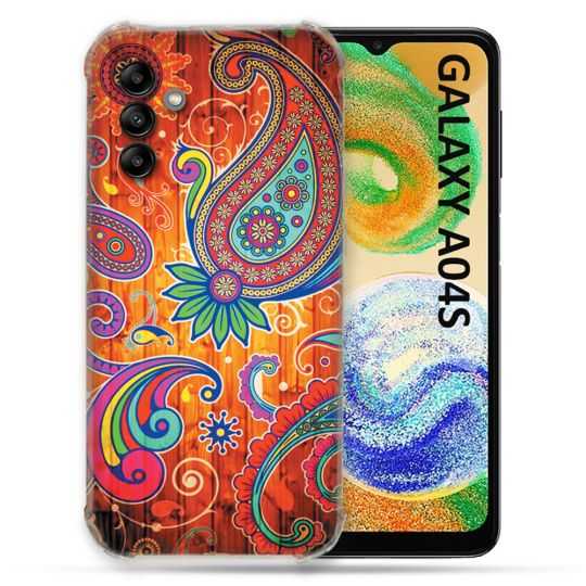 Coque Pour Samsung Galaxy A04S Fleur Psychedelic