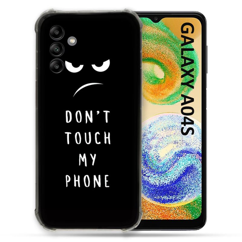 Coque Pour Samsung Galaxy A04S Humour Don't Touch