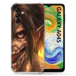 Coque Pour Samsung Galaxy A04S Manga Attaque Titans Eren Titan