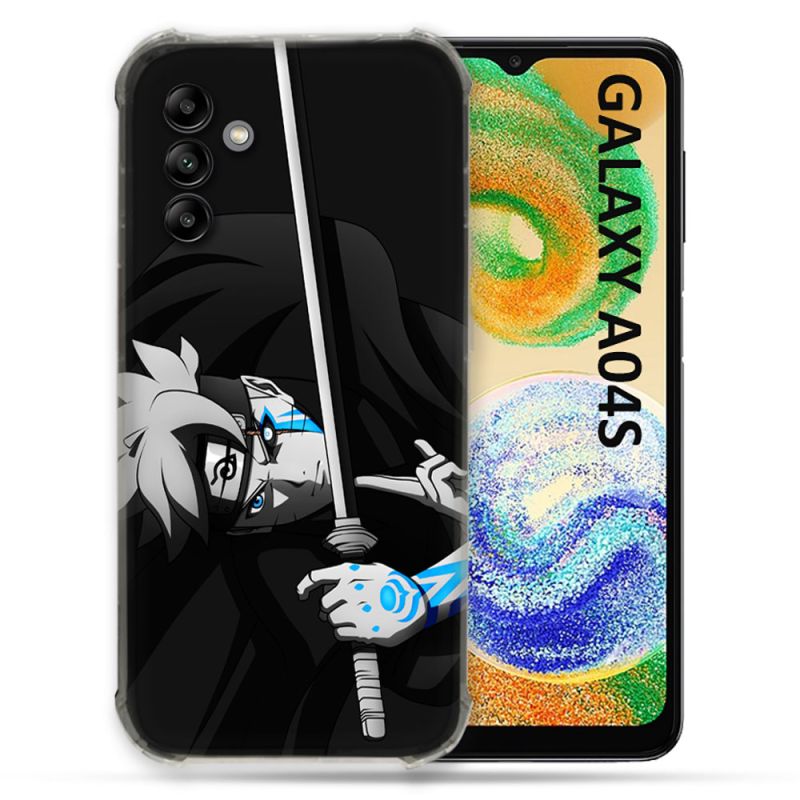 Coque Pour Samsung Galaxy A04S Manga Boruto Epée