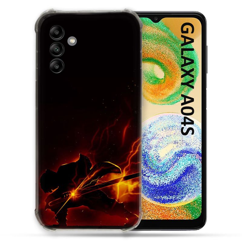 Coque Pour Samsung Galaxy A04S Manga Demon Slayer Electric