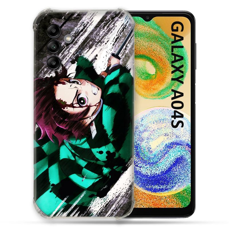 Coque Pour Samsung Galaxy A04S Manga Demon Slayer Tanjiro