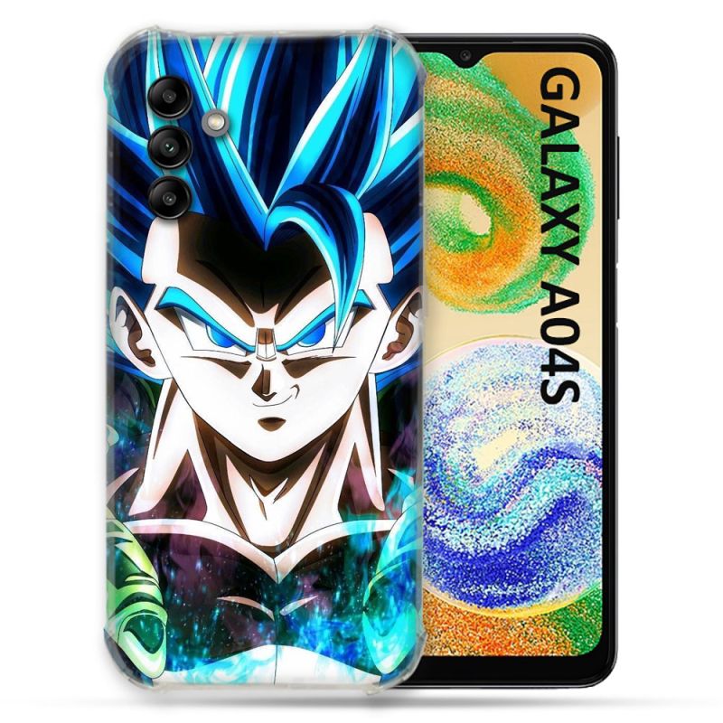 Coque Pour Samsung Galaxy A04S Manga Dragon Ball Gogeta Visage