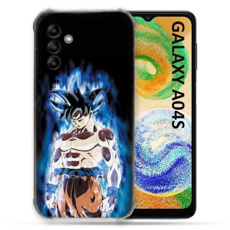 Coque Pour Samsung Galaxy A04S Manga Dragon Ball Sangoku Noir