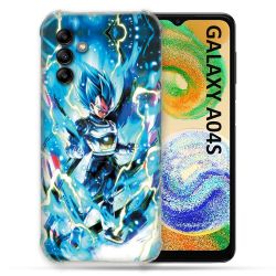 Coque Pour Samsung Galaxy A04S Manga Dragon Ball Vegeta Bleu
