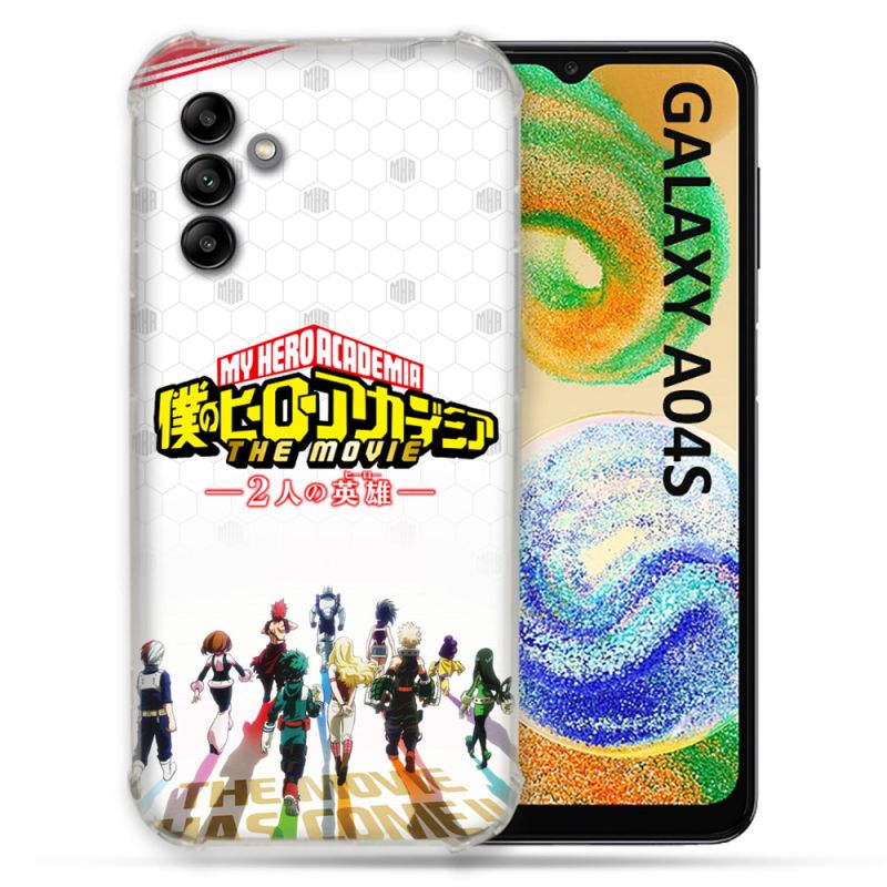 Coque Pour Samsung Galaxy A04S Manga My Hero Academia Blanc
