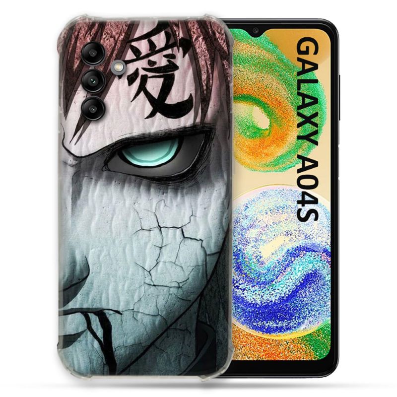 Coque Pour Samsung Galaxy A04S Manga Naruto Gaara