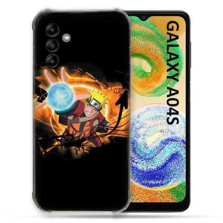 Coque Pour Samsung Galaxy A04S Manga Naruto Noir
