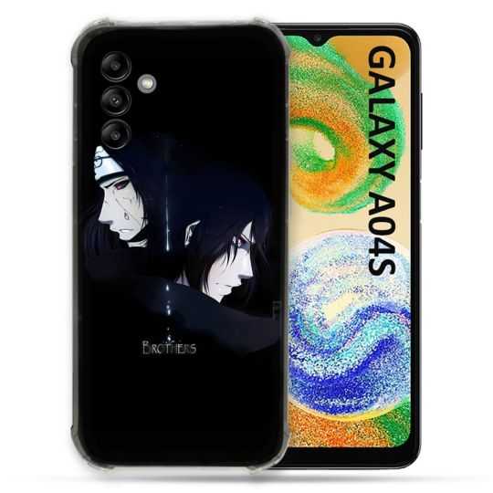 Coque Pour Samsung Galaxy A04S Manga Naruto Sasuke Itachi