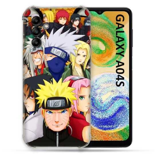 Coque Pour Samsung Galaxy A04S Manga Naruto Team