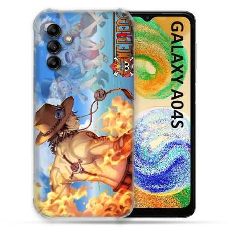 Coque Pour Samsung Galaxy A04S Manga One Piece Ace Color