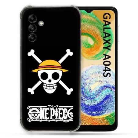 Coque Pour Samsung Galaxy A04S Manga One Piece Tete de Mort