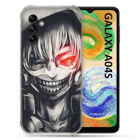 Coque Pour Samsung Galaxy A04S Manga Tokyo Ghoul Kaneki Noir