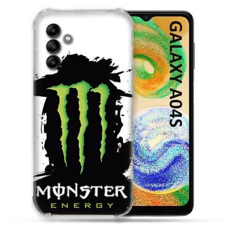 Coque Pour Samsung Galaxy A04S Monster Energy Tache
