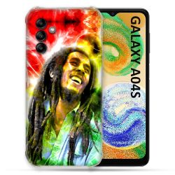 Coque Pour Samsung Galaxy A04S Musique Bob Marley Color