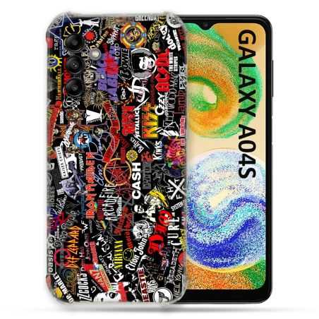 Coque Pour Samsung Galaxy A04S Musique Rock Groupe