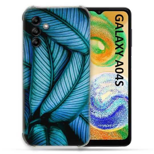 Coque Pour Samsung Galaxy A04S Nature Feuille Palmier