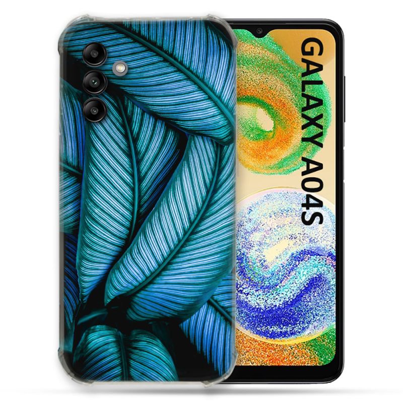 Coque Pour Samsung Galaxy A04S Nature Feuille Palmier
