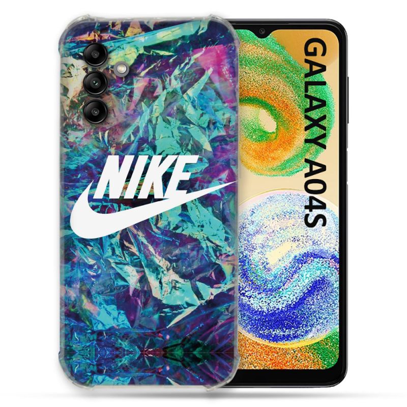 Coque Pour Samsung Galaxy A04S Nike Turquoise