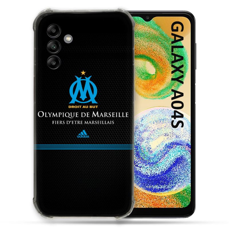 Coque Pour Samsung Galaxy A04S Olympique Marseille OM Fier etre Marseillais