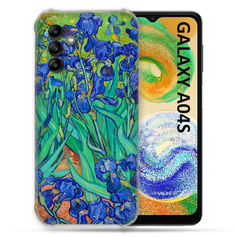 Coque Pour Samsung Galaxy A04S Peinture Iris