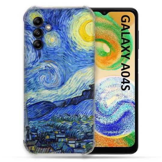 Coque Pour Samsung Galaxy A04S Peinture La nuit étoilée