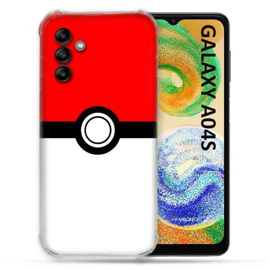 Coque Pour Samsung Galaxy A04S Pokemon Pokeball