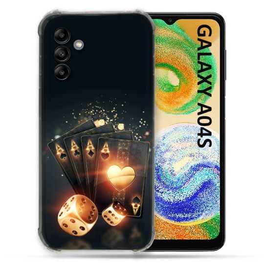 Coque Pour Samsung Galaxy A04S Poker Des