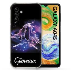 Coque Pour Samsung Galaxy A04S Signe Zodiaque 2 Gémeaux