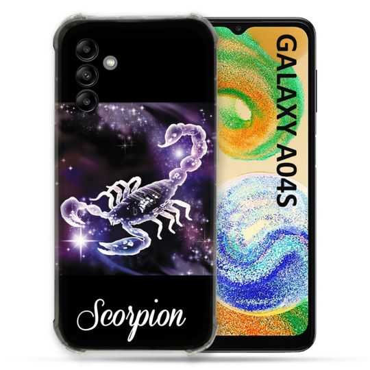 Coque Pour Samsung Galaxy A04S Signe Zodiaque 2 Scorpion