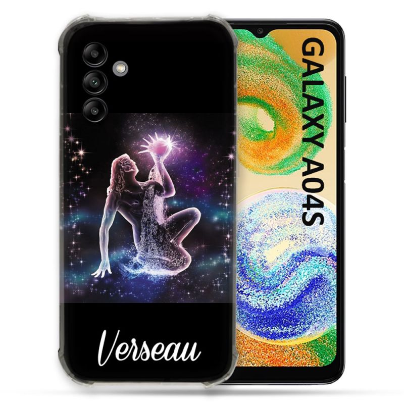Coque Pour Samsung Galaxy A04S Signe Zodiaque 2 Verseau