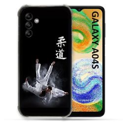 Coque Pour Samsung Galaxy A04S Sport Judo Noir