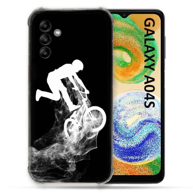 Coque Pour Samsung Galaxy A04S Sport VTT Noir