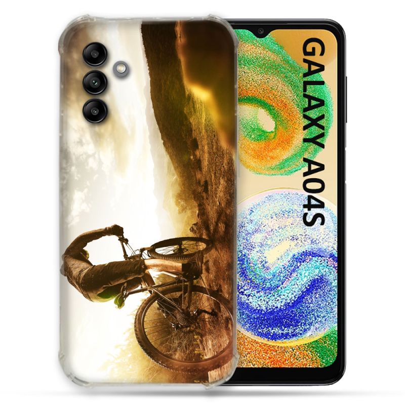 Coque Pour Samsung Galaxy A04S Sport VTT Soleil
