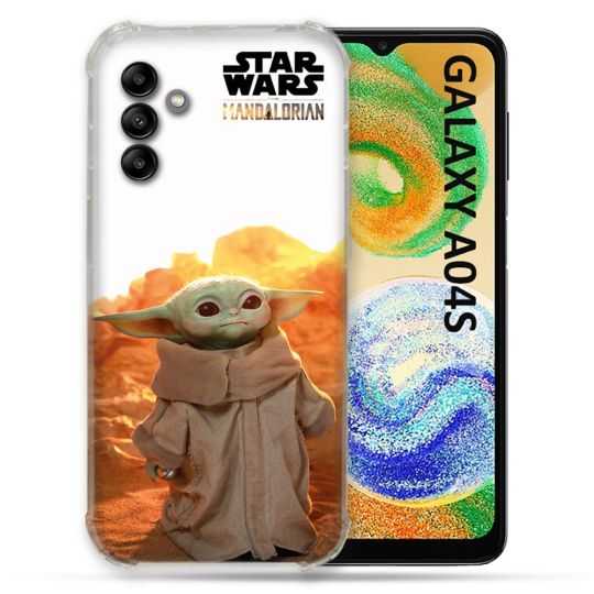 Coque Pour Samsung Galaxy A04S Star Wars - Yoda bebe soleil