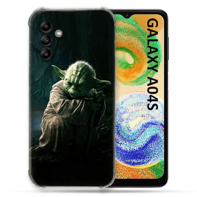 Coque Pour Samsung Galaxy A04S Star Wars - Yoda sombre