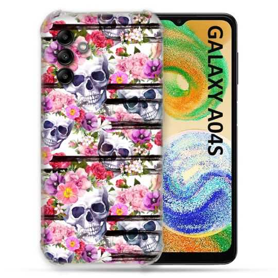 Coque Pour Samsung Galaxy A04S Tete de Mort Pattern